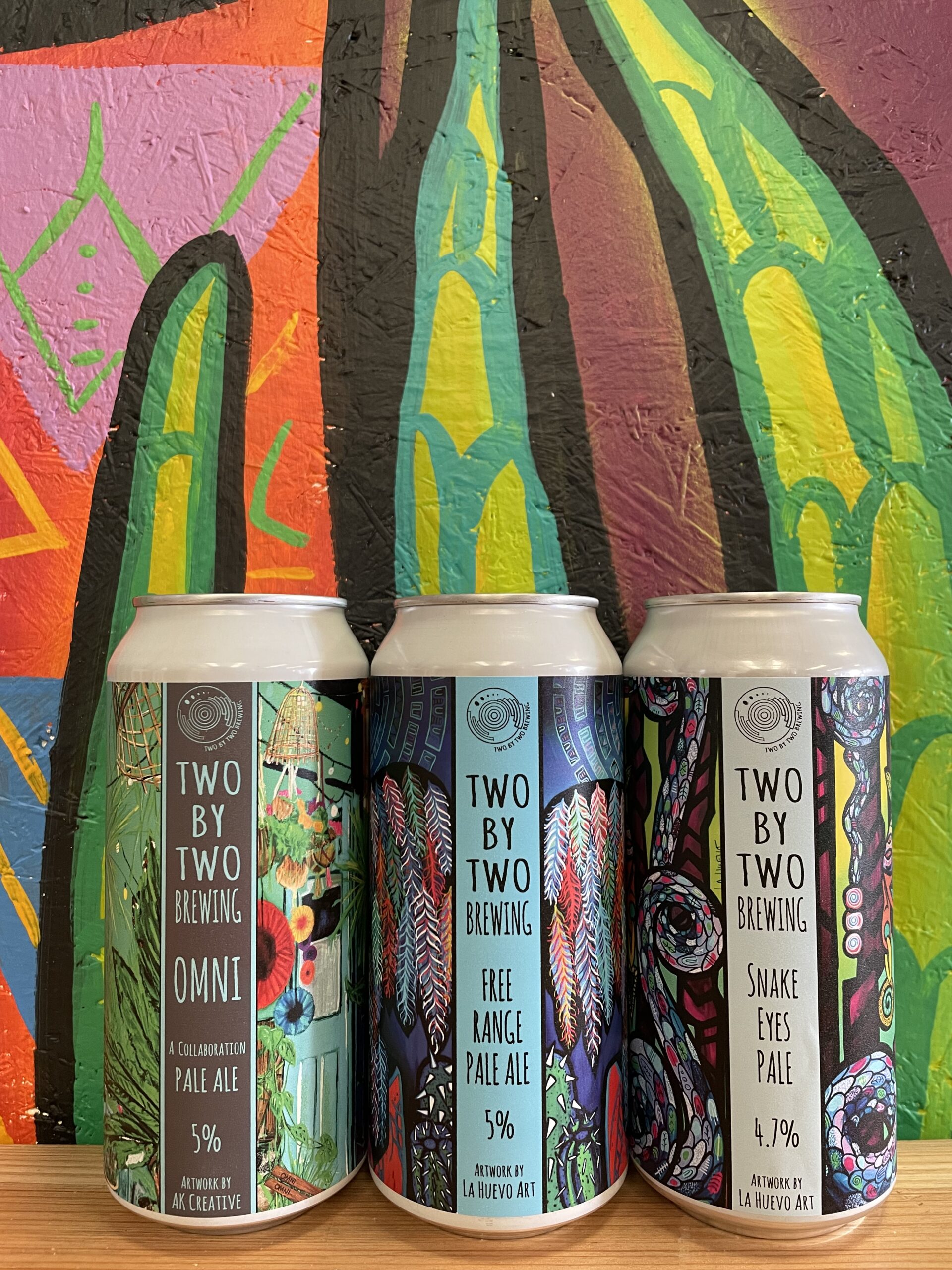 Mixed case pales - 6 pack